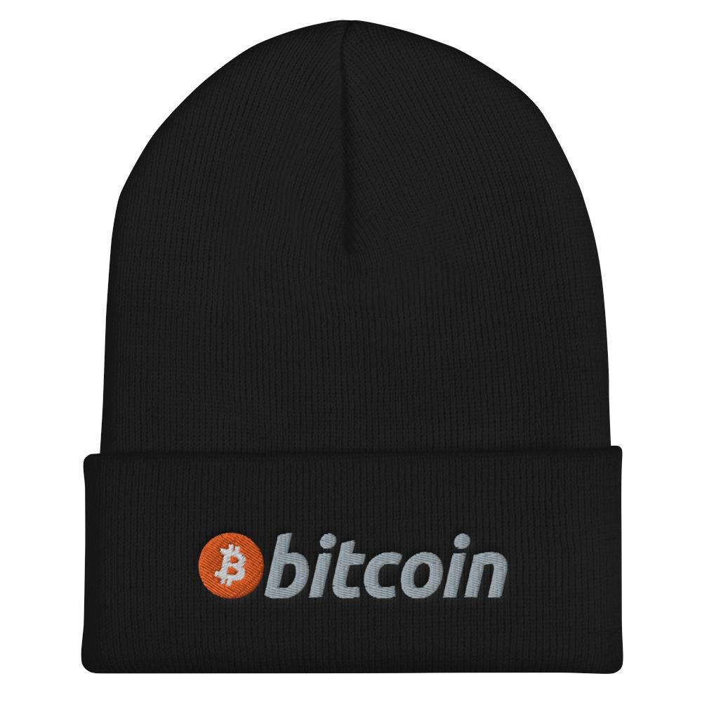 Bitcoin Cuffed Beanie