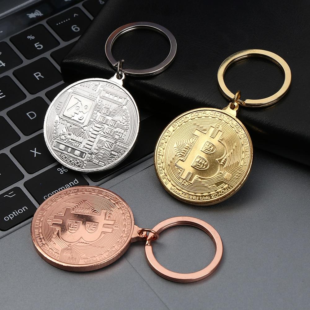 Retro Bitcoin Key Chain Merchandise