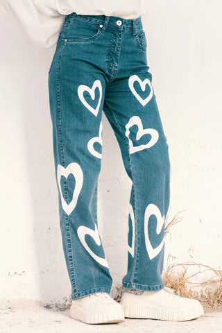 Printed Jeans for Women - Cougar