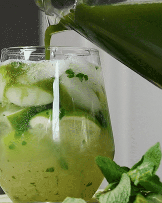 Brewista x Lyre's Matcha Green Tea Mojito Mocktail
