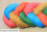 Superfine 400 Braid from Yarn and Soul, Colorway: Tropical Island