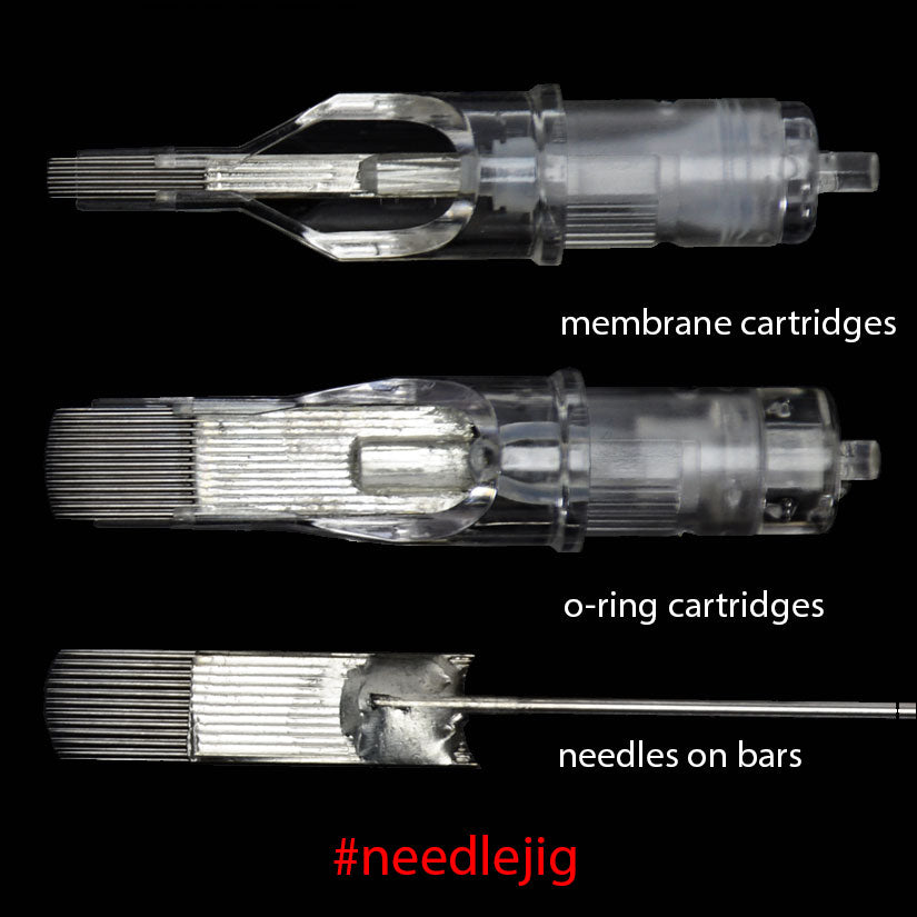 Traditional Tattoo Needles and Tattoo Needle Cartridges Needlejig