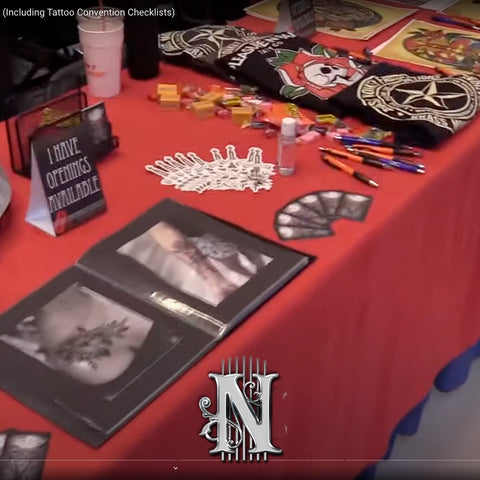 Tattoo Convention Tips - Booth Setup