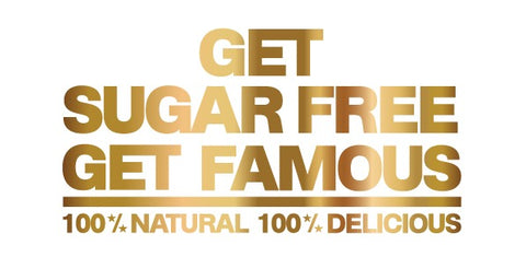 get sugar free, get famous
