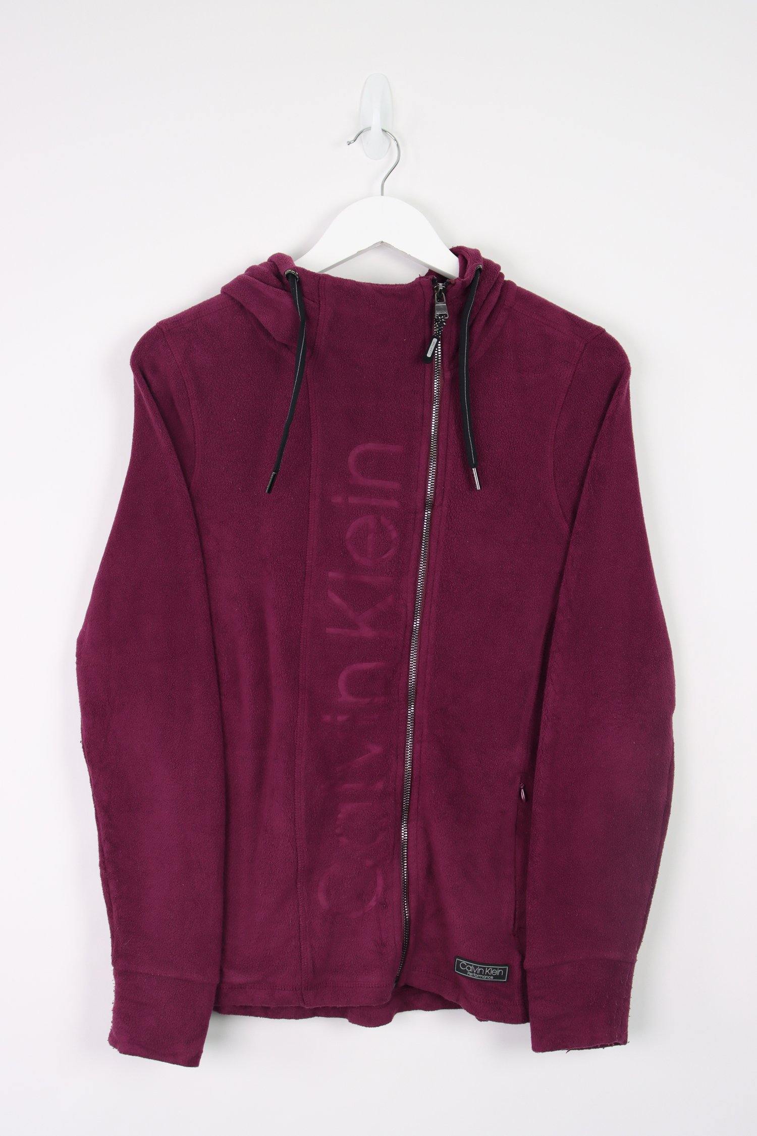 Vintage Calvin Klein Fleece Hoodie (W) S - Purple – ENDKICKS