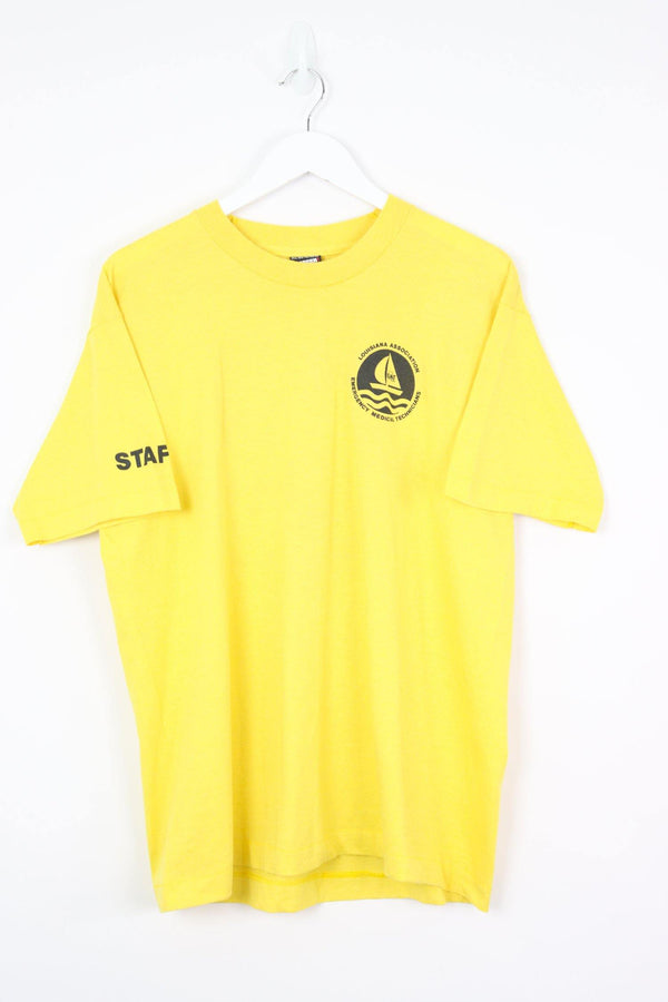 Nike Men's T-Shirt - Yellow - XXL
