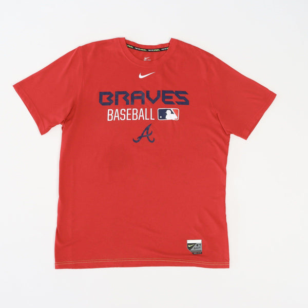 Nike, Tops, Nike Womens Atlanta Braves Drifit Shirt