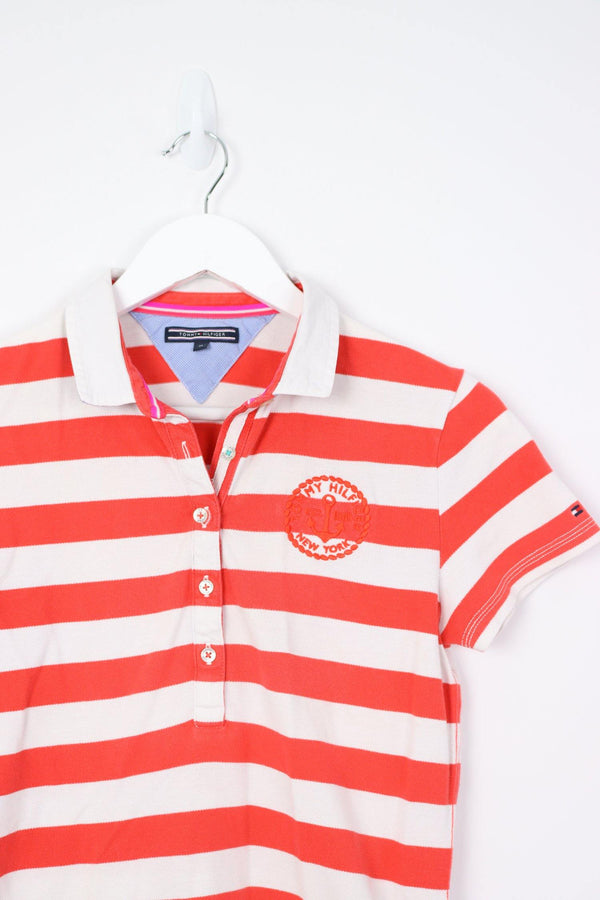 Vintage Tommy Hilfiger Logo Polo Shirt (W) XL - Red – ENDKICKS