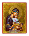 Virgin Glykofilousa - Sweet Kissing-Christianity Art