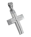 Silver 925 Cross Rhodium Coated-Christianity Art