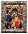 Virgin Mary Glykofilousa - Sweet Kissing-Christianity Art