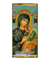 Virgin Mary Perpetual Help-Christianity Art