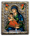 Virgin Mary Vrefokratousa - Child Holding-Christianity Art