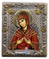 Virgin Mary with 7 Swords-Christianity Art