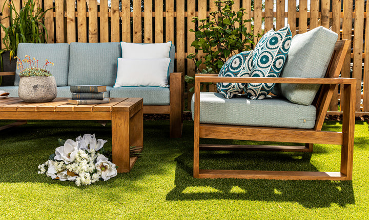 Juniper Teak Garden Furniture Set – LivingZtyle.com