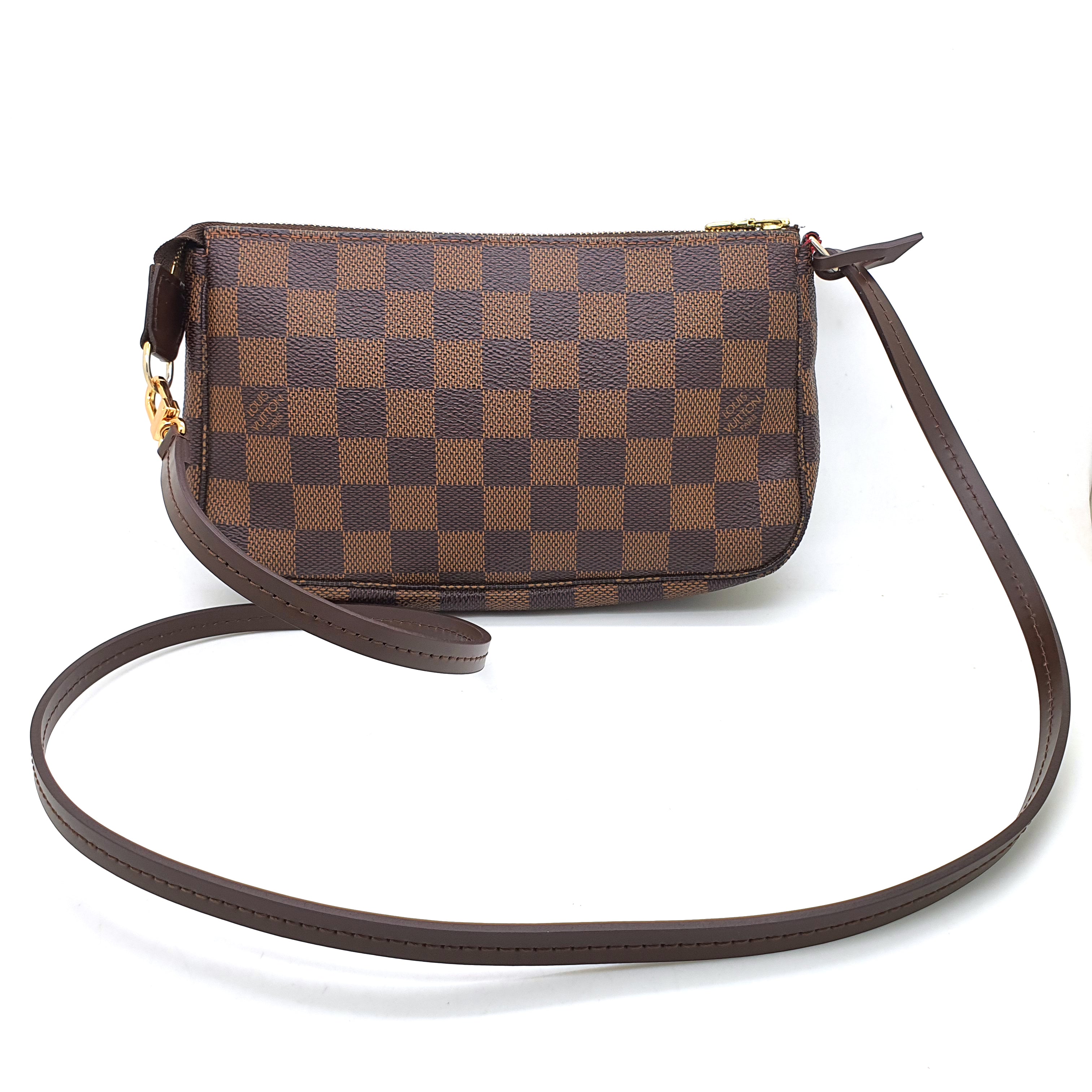 OUTLET Vachetta and Cowhide Wide Crossbody Strap - 43 - 110cm