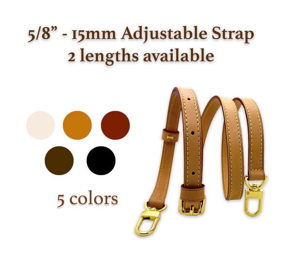 47 Natural Crossbody Vachetta Leather Strap Replacement For Louis Vuitton  Honey