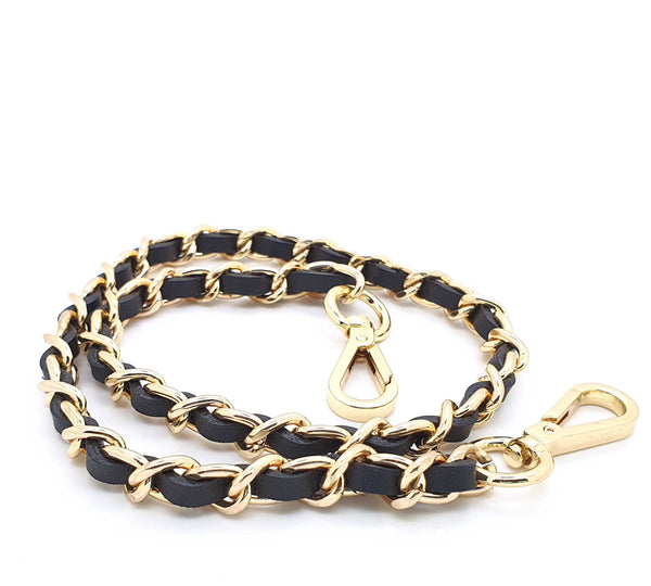 Gold Metal Crossbody Oval Chain from 90 to 140 cm – dressupyourpurse