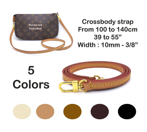 Wristlet Strap Replacement For Neverfull Pouch - 5 colors