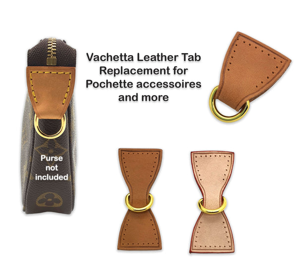 CHICECO Vachetta Leather Replacement Strap Set for