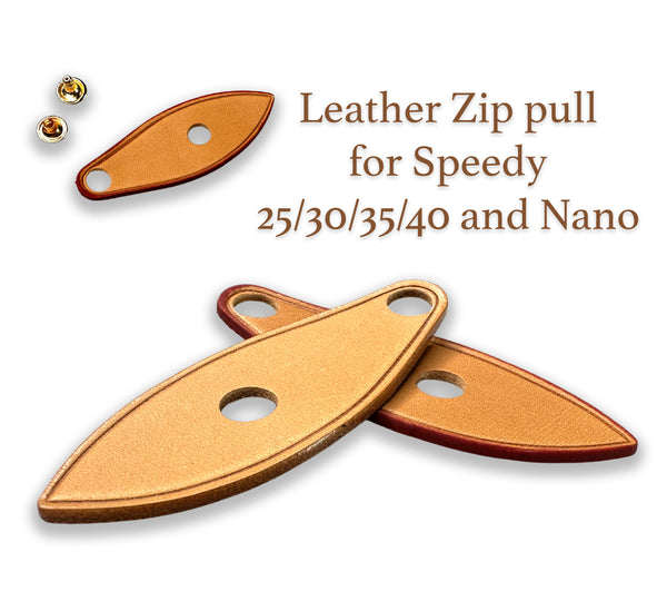 Pair of Honey Vachetta Leather Handles Replacement for Speedy's