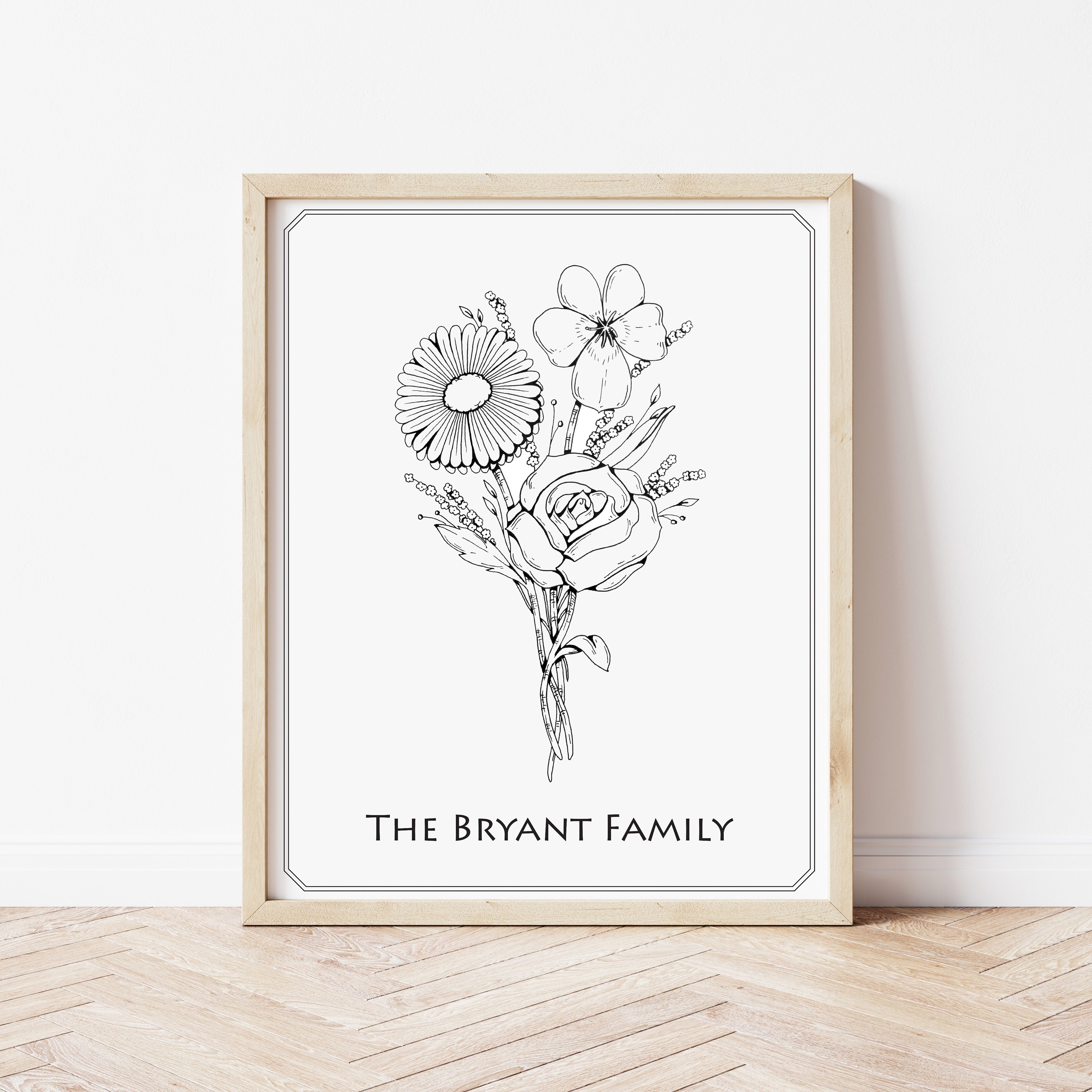 Premium Vector  Vector isolated cute flower branch bouquet line drawing  small simple bouquet line tattoo poster cute postcard for you