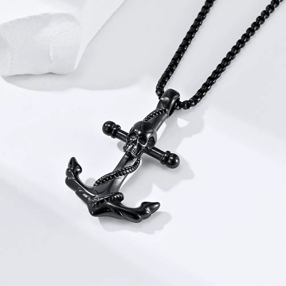 anchor pendant necklace