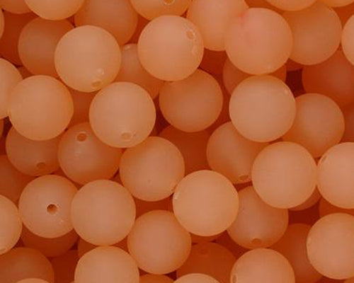 Peach Roe Trout Beads - Steelhead & Trout Fishing Egg Beads –