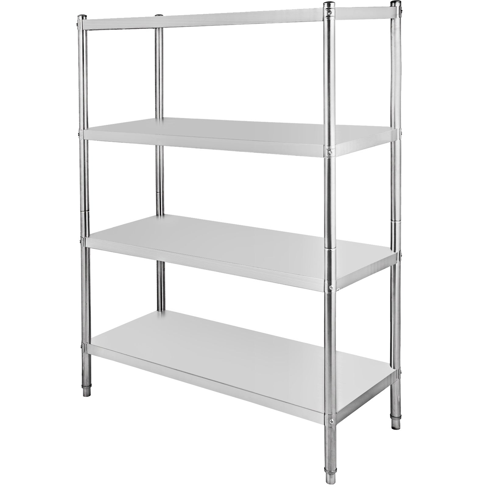 Stainless Steel Kitchen Shelf 4 Tier Shelving Rack 