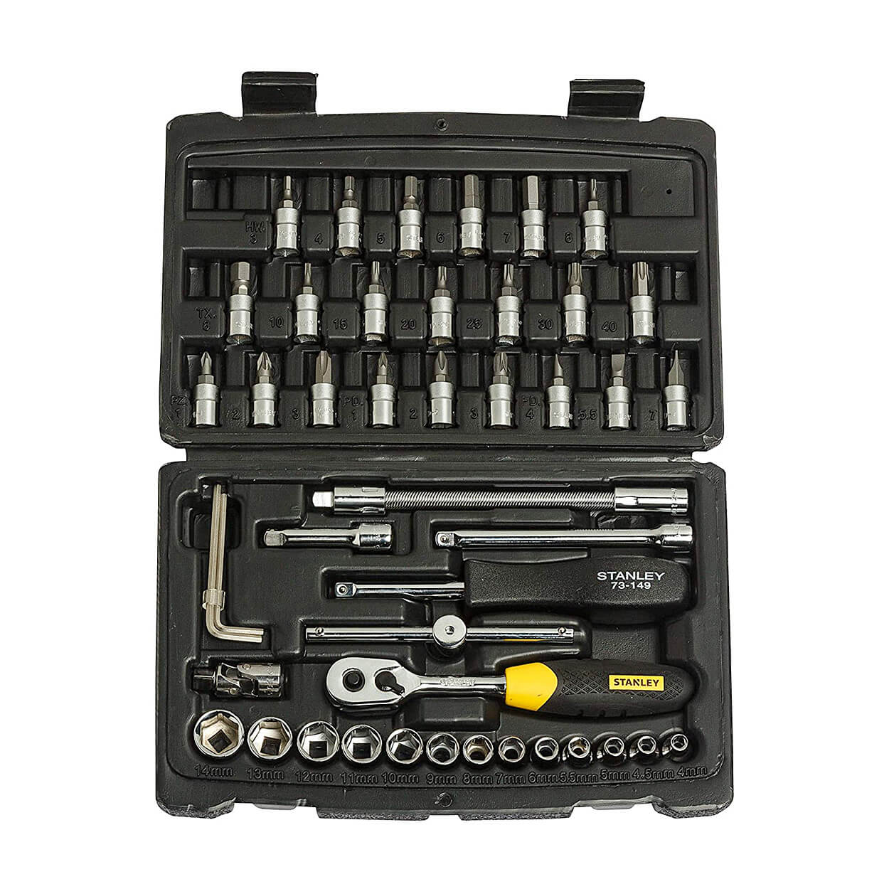 STANLEY MINI TOOLKIT FOR TOURING  STANLEY STMT72794-8-12 1/4 Drive Metric  Socket Set review 