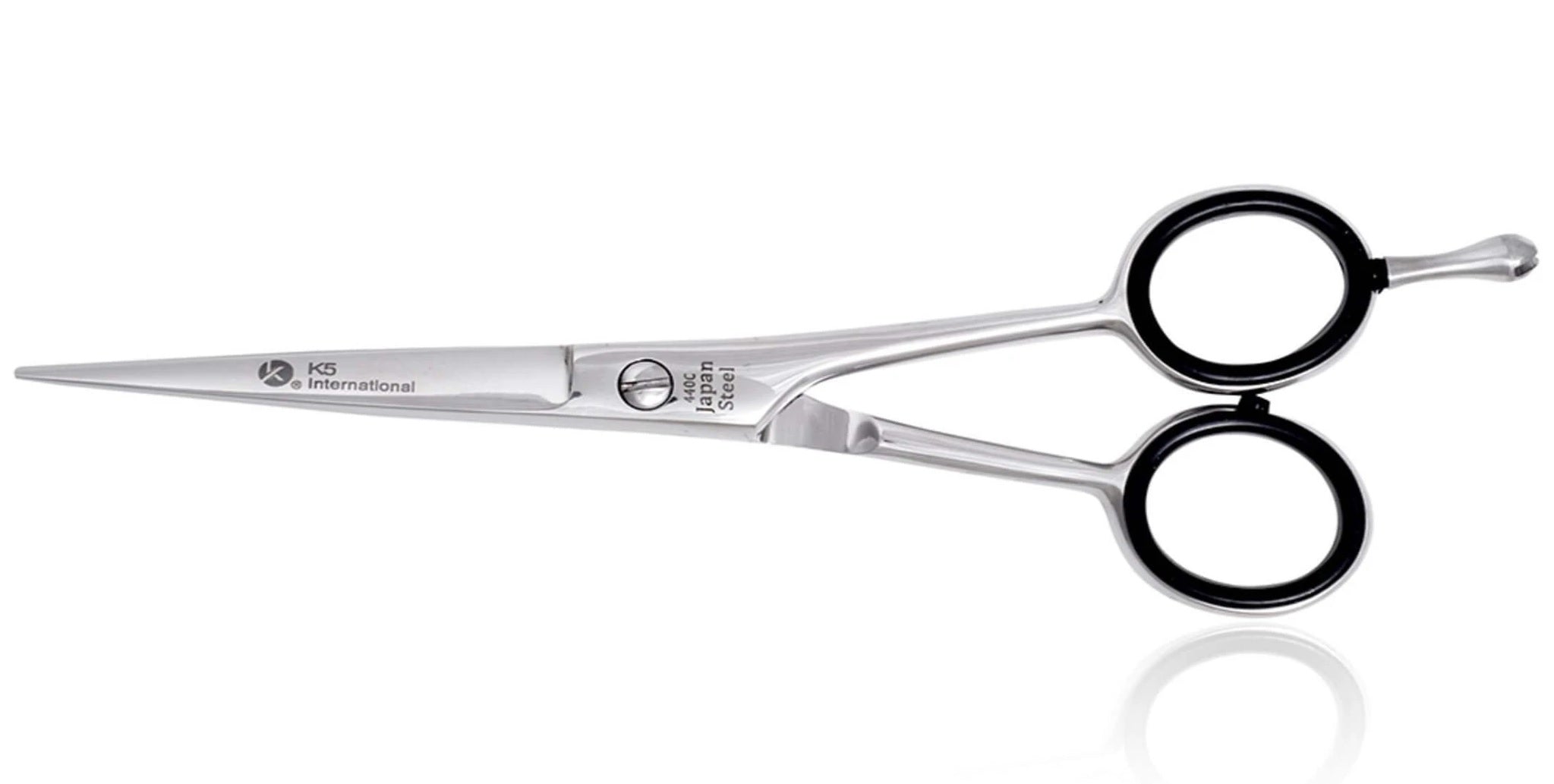 440C Straight Silver Line Best Hairdressing Scissors