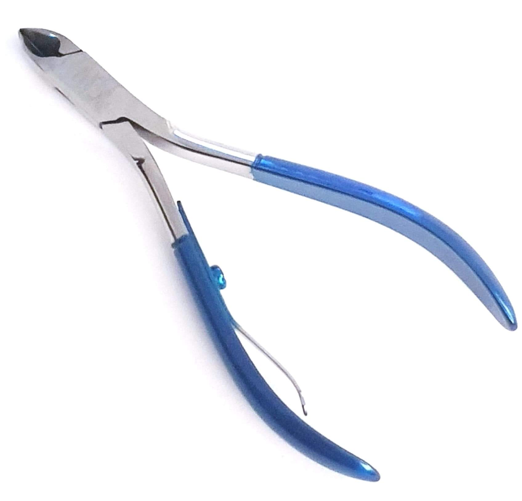 Professional Cuticle Cutter With Blue Handle – K5 International