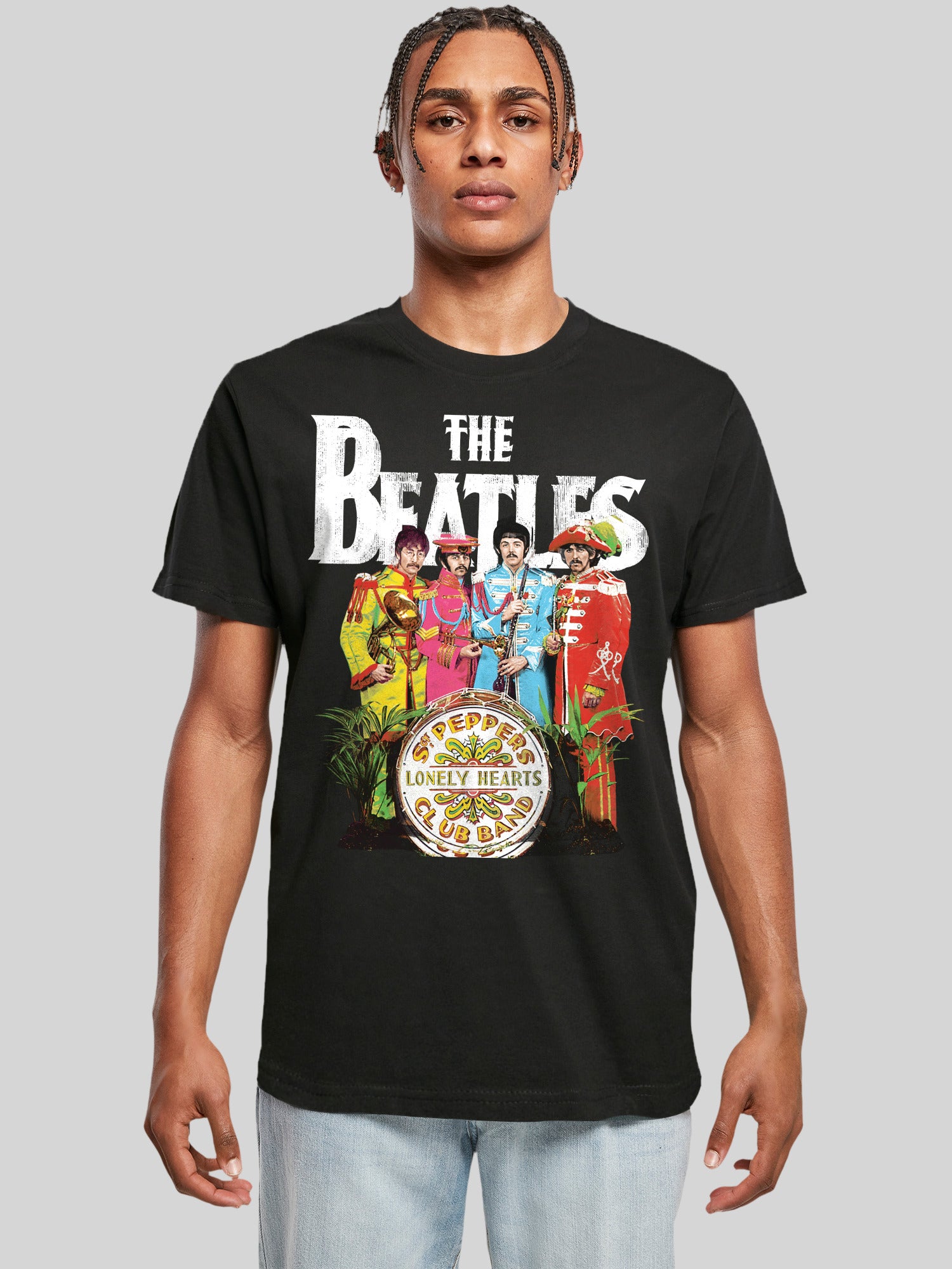 The Beatles T-Shirt | Sgt Pepper | Premium Short Sleeve Ladies Tee –  F4NT4STIC