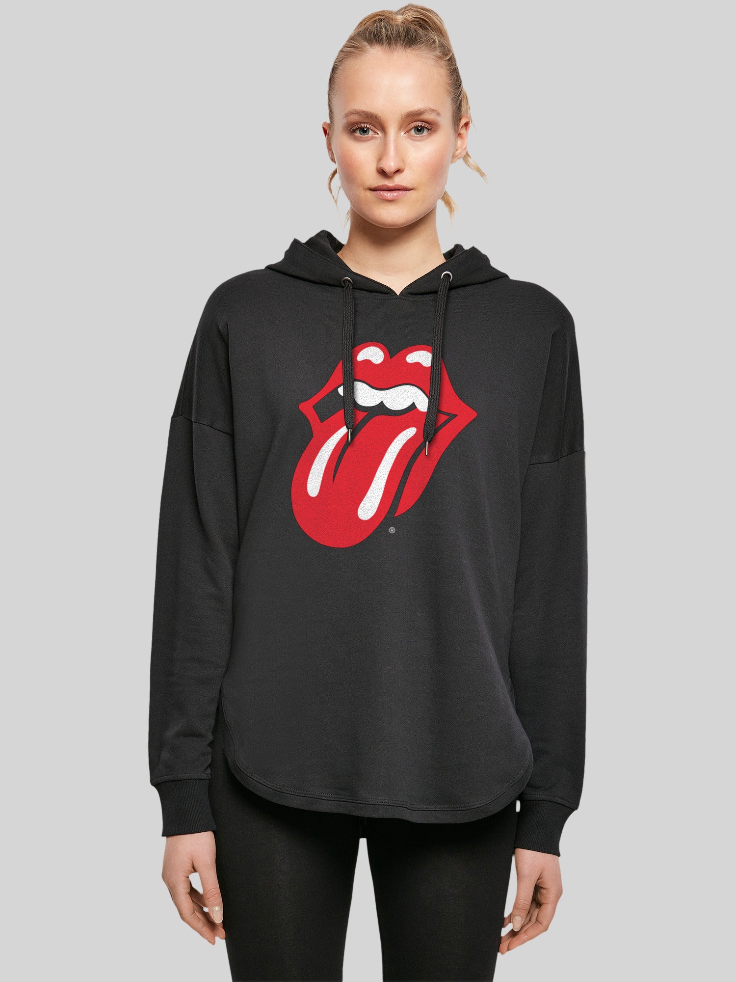 The Rolling Stones T-Shirt | Classic Tongue | Premium Long Damen T Shi –  F4NT4STIC