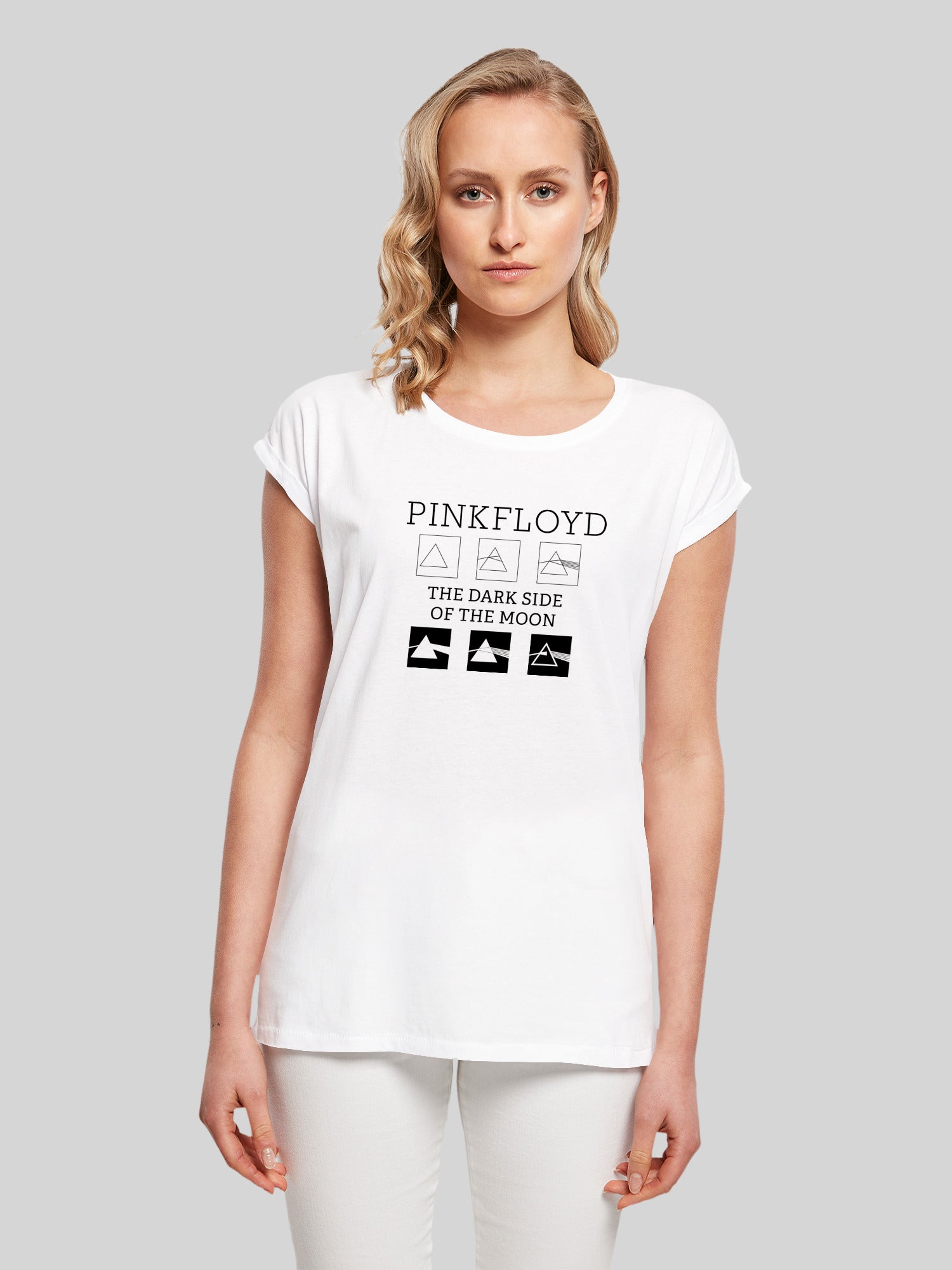 Pink Floyd T-Shirt | Dark Side of The Moon | Ladies Oversize Boyfriend –  F4NT4STIC