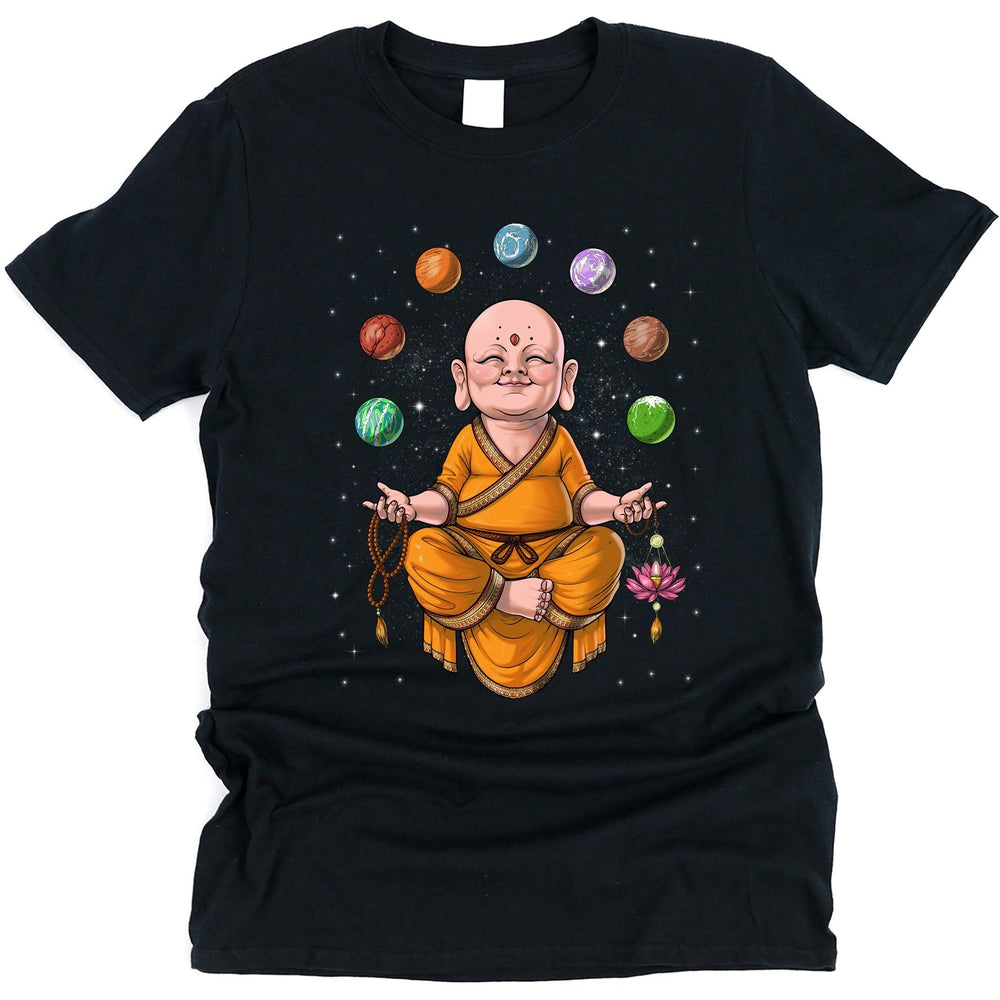 Womens Cosmic Consciousness Yoga Shirt - Buddha Shirt - Spiritual Soul –  HipSoul Clothing Co.