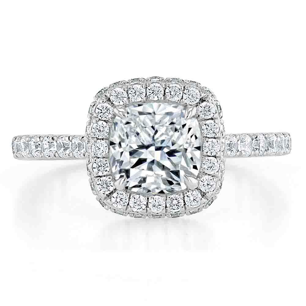 cushion cut ring tiffany