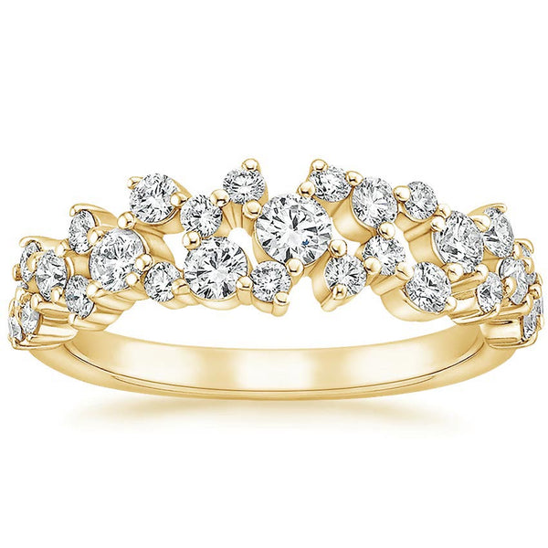 Moissanite Wedding Bands | Lab Diamond Rings UK – Infinity Diamond ...