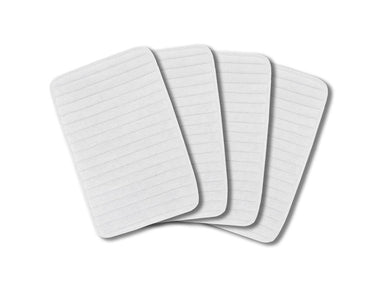 Bamboo Quilted Thicker Waterproof Changing Pad Liners 3 Count by