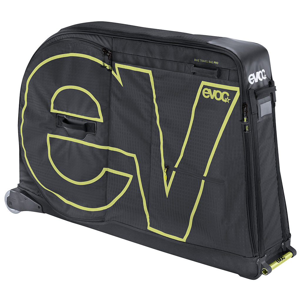 evoc bike travel bag pro black 310l 147x36x85