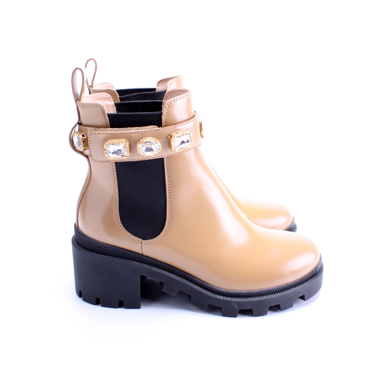 Ankle Boot w/Jewels Size  – Keeks Designer Handbags
