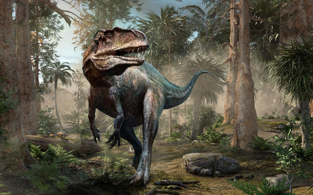 Acrocanthosaurus prédateur du crétacé