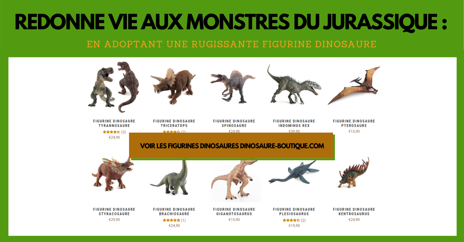 figurine dinosaure le plus fort