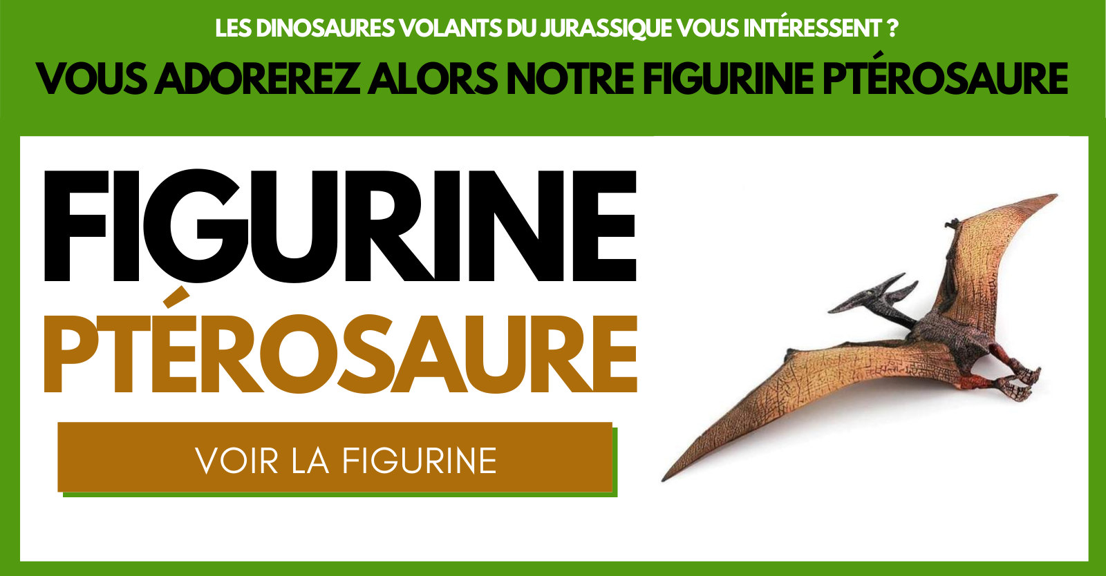 figurine dinosaure volant ptérosaure