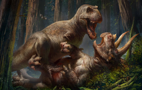 photo de dinosaure carnivore