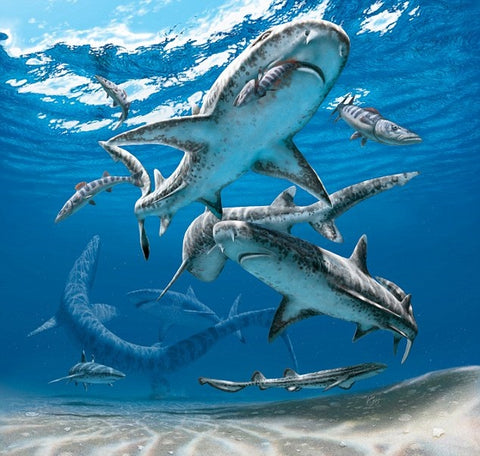 les requins est ce que les dinosaures existent toujours 