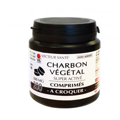 Charbon Vegetal** 200 Cp
