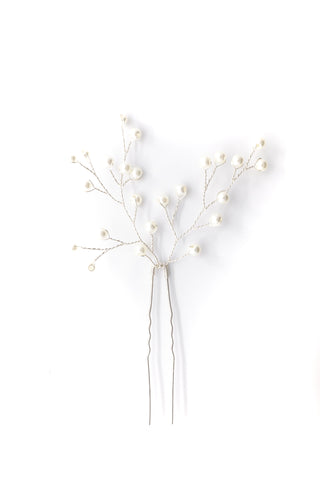 pearl branch bridal hair accessory 