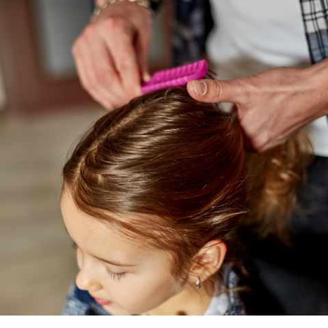 Brushing and detangling your Childs curly hair