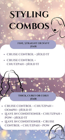 Hold it Hairspray Styling Combos